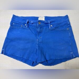 Levi's Jeans Shorts Blue Cutoff Jean Shorts Mid Rise- 33” Waist 3” Inseam